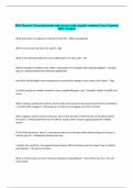 ASCP BOC Exam Questions and answers with complete solutions Latest Updated 2025 &vert; Verified