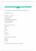 ASCP BOC Exam Questions and answers with complete solutions Latest Updated 2025 &vert; Verified