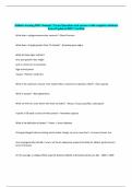 ASCP BOC Exam Questions and answers with complete solutions Latest Updated 2025 &vert; Verified