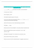 ASCP BOC Exam Questions and answers with complete solutions Latest Updated 2025 &vert; Verified