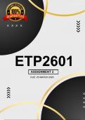 ETP2601 Assignment 1 2025 - Due 25 March 2025