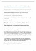 BCOR 2205 quizzes &vert; Questions and Answers With Verified Solutions 2025