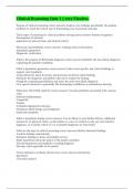 Clinical Reasoning Quiz 1 &vert;&vert; very Flawless&period;
