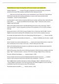Blended Retirement System Test Questions with Correct Answers Latest Update 2025