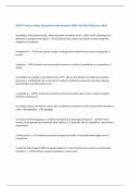BCOR Practice Exam Questions and Answers With Verified Solutions 2025