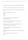 PACKAGE DEAL &vert;&vert;&vert; BCOR 2304 Exams  With Verified Solutions 2025