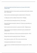 Beef Showmanship Practice Exam Questions and Answers With Verified Solutions 2025