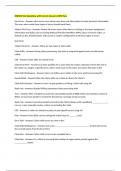RHB102 Test Questions with Correct Answers 100&percnt; Pass