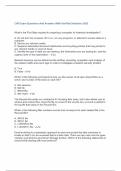 CHFI Exam Questions And Answers With Verified Solutions 2025