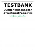 Test Banks For CURRENT Diagnosis & Treatment Pediatrics 24th Edition by Maya Bunik&semi; William W&period; Chapter 1-46 Complete Guide