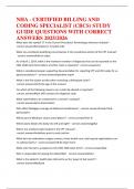 NHA questions with correct answers