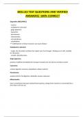 BIOL133 TEST QUESTIONS AND VERIFIED ANSWERS&vert; 100&percnt; CORRECT