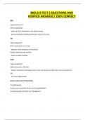 BIOL133 TEST 2 QUESTIONS AND VERIFIED ANSWERS&vert; 100&percnt; CORRECT