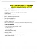 BIOL133 EXAM STUDY QUESTIONS AND VERIFIED ANSWERS&vert; 100&percnt; CORRECT