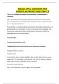 BIOL133 EXAM QUESTIONS AND VERIFIED ANSWERS&vert; 100&percnt; CORRECT