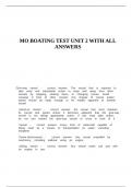 MO BOATING TEST UNIT 2 WITH ALL ANSWERS