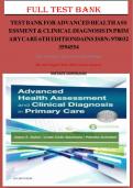 test bank advanced health assessment clinical diagnosis in primary care 6th edition