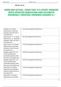 NURS 684 ACTUAL  EXAM TEST &num;2 LATEST VERSION  WITH UPDATED QUESTIONS AND ACCURATE  ANSWERSVERIFIED ANSWERS GRADED A&plus;
