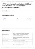 MPTC Motor Vehicle investigations 2025 Real Exam Questions And Answers &lpar; 100&percnt; ACCURATE&rpar; GET IT RIGHT&excl;&excl;
