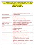 WILDLAND FIRE S190 EXAM QUESTIONS NEWEST ACTUAL EXAM  COMPLETE QUESTIONS AND CORRECT DETAILED ANSWERS  &lpar;VERIFIED ANSWERS&rpar;  &vert;ALREADY GRADED A&plus; 