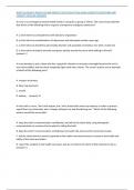 NURS 136 EXAM 1&comma;EXAM2 AND EXAM3 GALEN COLLEGE NEWEST 2024-2025 ACTUAL EXAM COMPLETE QUESTIONS AND CORRECT DETAILED ANSWERS 