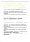 MCS 1000 Test Questions with Correct Answers Latest Version 2025 Graded A&plus;