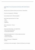 ESS105 Week 12&colon; Exam Prep Questions and Answers With Verified Solutions 2025