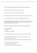 ESS105 FINAL EXAM Questions and Answers With Verified Solutions 2025
