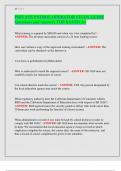 PRIVATE PATROL OPERATOR STUDY GUIDE Questions and Answers TOP RATED A&plus;