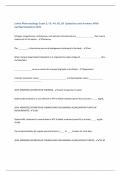 Lehne Pharmacology Exam 2&colon; Ch&period; 44&comma; 45&comma; 50 Questions and Answers With Verified Solutions 2025