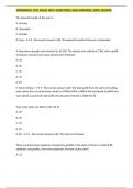 WONDERLIC TEST EXAM WITH QUESTIONS AND ANSWERS &lpar;100&percnt; SOLVED&rpar;