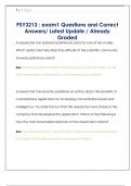 PSY3213 &colon; exam1 Questions and Correct  Answers&sol; Latest Update &sol; Already  Graded