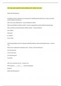 PPCC FINAL EXAM QUESTIONS AND ANSWERS LATEST UPDATE 2025-2026