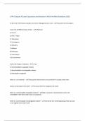 LPM Chapter 6 Exam Questions and Answers With Verified Solutions 2025