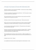 LPM chapter 5 Exam Questions and Answers With Verified Solutions 2025