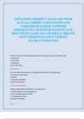 APCO EMD VERSION 2 EXAM 2025 WITH  ACTUAL CORRECT QUESTIONS AND  VERIFIED DETAILED ANSWERS  &vert;FREQUENTLY TESTED QUESTIONS AND  SOLUTIONS &vert;ALREADY GRADED A&plus;&vert;BRAND  NEW VERSION&excl;&excl;&vert;LATEST UPDATE  &vert;GUARANTEED PASS 
