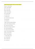 NHM 195 Final Exam Questions with Correct Answers Graded A&plus;