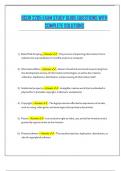 BCOR 2205 EXAM STUDY GUIDE QUESTIONS WITH COMPLETE SOLUTIONS