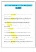 BCOR 2205 FINAL EXAM QUESTIONS WITH ACCURATE SOLUTIONS