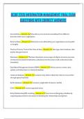 BCOR 2205 INFORMATION MANAGEMENT FINAL EXAM QUESTIONS WITH CORRECT ANSWERS