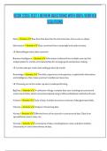BCOR 2205 TEST 1 REVIEW QUESTIONS WITH 100&percnt; VERIFIED SOLUTIONS