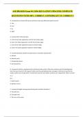ASE BRAKES Exam &num;4 &vert; 2024-2025 LATEST UPDATED&vert; COMPLETE QUESTIONS WITH 100&percnt; CORRECT ANSWERS&vert; GET IT CORRECT&excl;&excl;