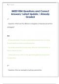   IMED1004 Questions and Correct  Answers&sol; Latest Update &sol; Already  Graded