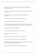 Modern Dental Assisting Final Exam REVIEW Questions and Answers With Verified Solutions 2025