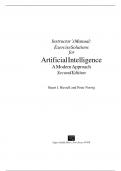 Instructor&rsquo;s Manual&colon;Exercise Solutions for Arti&filig;cial Intelligence A Modern Approach Second Edition Stuart J&period; Russell and Peter Norvig 