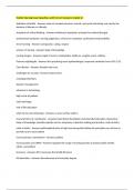 Holistic Nursing Exam Questions with Correct Answers Graded A&plus;