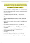 Post Test 4 - Introduction to Joint Multi-TDL Network &lpar;MTN&rpar; Operations JT101 &vert;2024-2025 LATEST UPDATED&vert; COMPLETE QUESTIONS WITH 100&percnt; CORRECT ANSWERS&vert; GET IT CORRECT&excl;&excl;