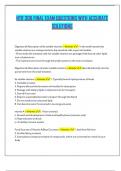 NTR 306 FINAL EXAM QUESTIONS WITH ACCURATE SOLUTIONS