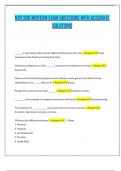 NTR 306 MIDTERM EXAM QUESTIONS WITH ACCURATE SOLUTIONS
