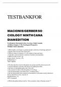 test bank for macionis gerber sociology ninth canadian edition&period;